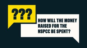 How Will the NSPCC Use the Money?